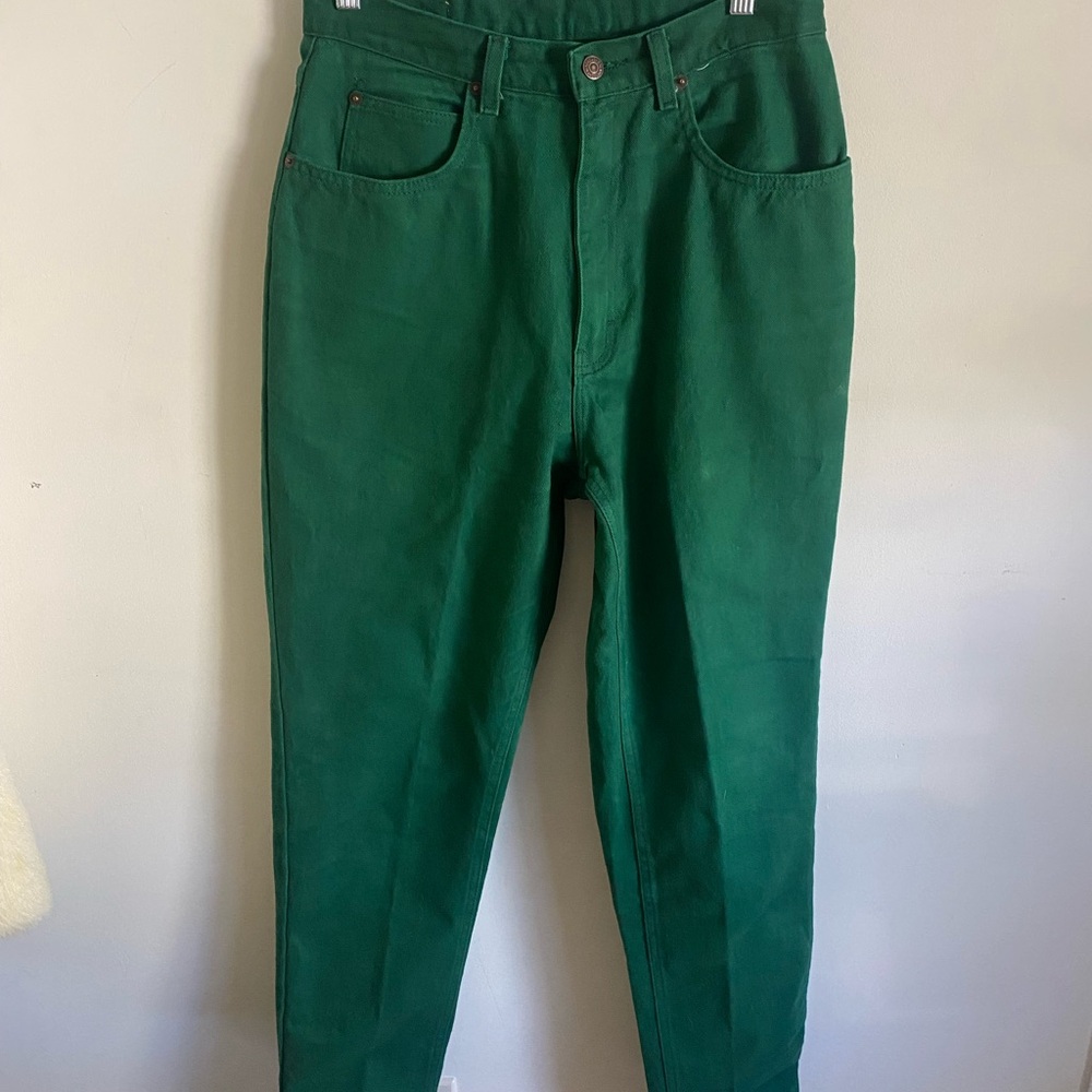 Jordache Vintage 1990's Hunter Green Jeans